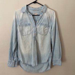 Comfy button down shirt - great for fall!